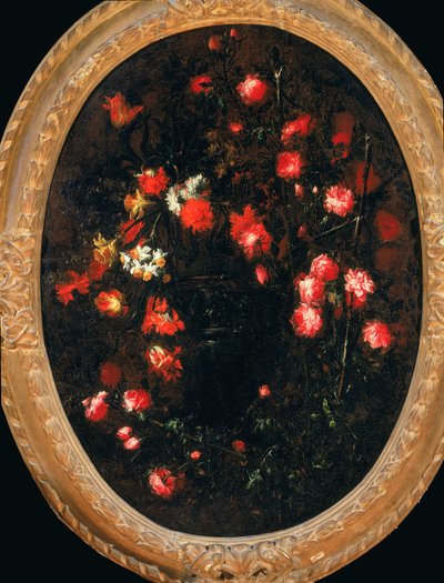Ghirlanda di fiori con uccelli da Riccardo Spinelli